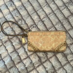 COACH wristlet